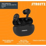 Streetz True Wireless TWS-117 In-Ear Slušalice s Kutijicom za Punjenje - Crne | shoptok.hr
