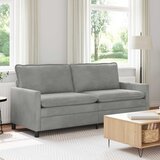 SOFA Svjetlosiva 196 x 81 x 87,5 cm Baršun | shoptok.hr