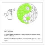 WALLXPERT dekorativni zidni pribor moss drink | ePonuda.com