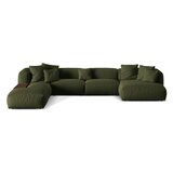 Micadoni Zelena kutna garnitura (s lijevim kutom/u obliku slova "U") Martina – Home Cijene