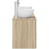  Set ormarića za kupaonicu 3 kom. Hrast sonoma 49,5 x 35 x 63 cm | shoptok.hr