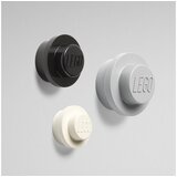 Lego Komplet 3 črno-belih stenskih obešalnikov LEGO® | Shoptok.si