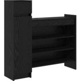  Ormar za cipele s ladicama Crni hrast 100,5 x 28 x 100 cm | shoptok.hr
