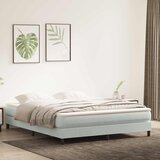 Box Spring krevet bez madraca svijetlo sivi 180x210 cm samt | shoptok.hr