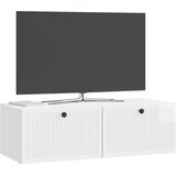 TV ormar za zid Zidne Bijela visokog sjaja 98 x 41 x 30 cm | shoptok.hr