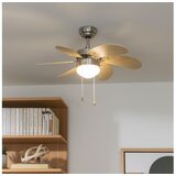  ZEVENTI - Plafonski ventilator FAMARA 1xE14/60W/230V bež | Eponuda.com