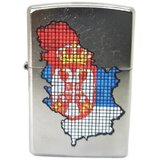 Zippo Upaljač karta Srbije | ePonuda.com
