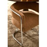 Light & Living Smeđa metalna blagovaonska stolica Adante – | shoptok.hr