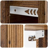  Stenski nočni omarici 2 pcs Star les 33 x 34,5 x 20 cm, (5000209464) | Shoptok.si