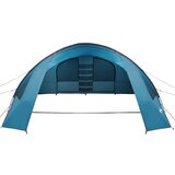  Tunelski šotor s streho Modra in siva 700 x 590 x 215 cm, (5000091156) | Shoptok.si