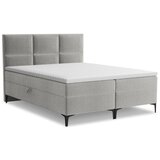 Makamii Svijetlo sivi boxspring krevet s prostorom za odlaganje 160x200 cm Pakalana – | shoptok.hr