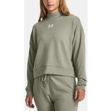 Under Armour Sweatshirt UA Rival Terry Mock Crew-GRN - Women Cene