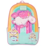 Loungefly mini ruksak Fluffy Unicorn Rainbow 30 cm