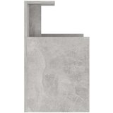  Noćni ormarići 2 kom siva boja betona 40x35x60 cm od iverice | shoptok.hr