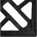  Stalak za suncobran crni 44 x 44 x 31 cm od lijevanog željeza | shoptok.hr