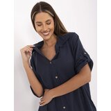 Och Bella Dress-TW-SK-BI-24135.81-navy blue | Shoptok.si