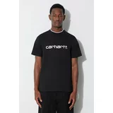 Carhartt WIP Pamučna majica Script T-Shirt boja: crna, s tiskom, I031047-TREEHOUSE