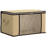  Kutija za pohranu s prozirnim bočnim oknom Krem 50 x 30 x 25 cm - Krem 1 50 x 30 x 25 cm Slike