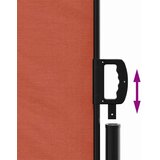  Bočna tenda na uvlačenje terakota 120 x 1200 cm | shoptok.hr