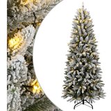 vidaXL Umjetno božićno drvce sa 150 LED žarulja i snijegom 150 cm | shoptok.hr