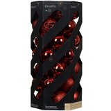 Decoris Novogodišnje kugle za jelku/ set 35/1 crvena | ePonuda.com
