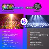 TOMSHINE 6-v-1 disko LED luč z daljincem | Shoptok.si