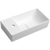 Sapho Bijeli umivaonik za WC od mineralnog kompozita 47x24 cm Maxx – Cijene