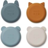 Liewood skleda Iggy silikon 4/1 Whale Blue Multi Mix | Shoptok.si