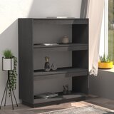 Ormarić za knjige / pregrada sivi 80x35x103 cm od borovine | shoptok.hr