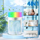 Venisymlis Prenosni Ventilator Klimatske Naprave, Osebni Hladilnik Zraka Za Notranje Prostore Domače Pisarne (Bel), (22070322) | Shoptok.si