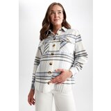 Defacto Plaid Patterned Maternity Shirt | Shoptok.si