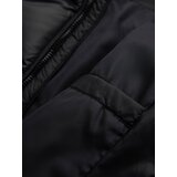 Ombre Men's long quilted jacket with large pockets - beige | Shoptok.si