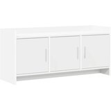 vidaXL TV omarica 102 x 33 x 47 cm Bela Inženirski les, (5000247696) Cene