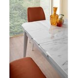 Hanah home Crea - 2942 White Extendable Dining Table | ePonuda.com