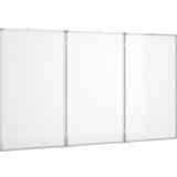 vidaXL magnetna tabla zložljiva 120x100x1,7 cm aluminij, (21413951) | Shoptok.si