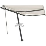  Samostojeća tenda na ručno uvlačenje 350 x 250 cm krem Cijene