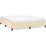 The Living Store Posteljni okvir brez vzmetnice krem 180x200 cm blago - Posteljni Okvir, (21529547) | Shoptok.si