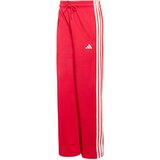 Adidas Športne hlače 'Stadium' rdeča / bela Cene