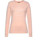 H.I.S Sweater majica rosé / srebro / bijela | shoptok.hr