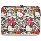 Hello Kitty ETUI ZA 14 INČNI PRENOSNIK BEŽ Z LOGO PU, (21922248) u