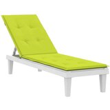 vidaXL Jastuk za ležaljku jarkozeleni (75 + 105) x 50 x 3 cm | shoptok.hr