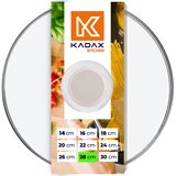 KADAX stekleni pokrov 28 cm univerzalni toplotno odporen pokrov za lonce in ponev, (5000355958) | Shoptok.si