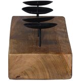  Držač svijeće Prirodna 50 x 15 x 10 cm Masivni teakov drvo | shoptok.hr