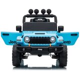 Lean Toys Jeep Rubicon DK-JWR558 24V – svetlo modri otroški električni avto | Shoptok.si