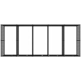 Vanjski kavez za pse čelični 9,22 m² | shoptok.hr