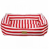 Moksi ležaljka makaron m VR05, 62x44x22cm, crveno-bela | ePonuda.com