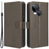 INORCO Za Tecno Spark 10 5G Folio Stojalo PU usnjena torbica za telefon z diamantno teksturo Preklopni ovitek za denarnico, (22033830) | Shoptok.si