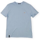 Organic Monkey Majice & Polo majice T-Shirt Shrimpanze - Blue Macarron Modra u