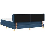  Krevet s opruga kutije s uzglavljem Plava 180 x 200 cm tkanina | shoptok.hr