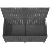  Vrtna kutija za pohranu siva 147x68x64 cm od masivne borovine | shoptok.hr